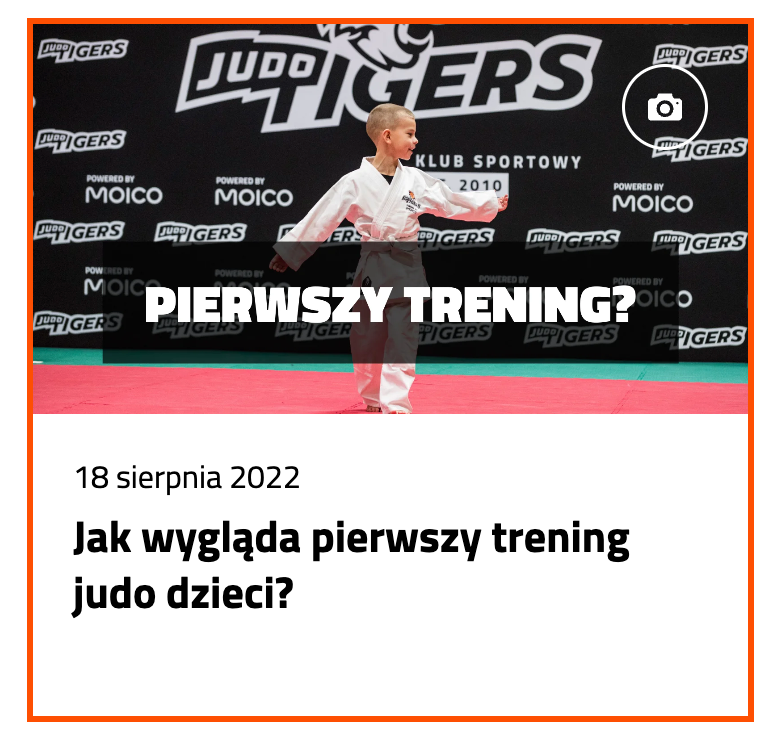 Jak wygląda pierwszy trening judo dzieci? judotigers.pl