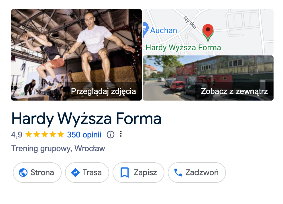 #21: Analiza nowoczesnego klubu sportowego z Wrocławia – pierwsze wrażenie i oferta (1/3)