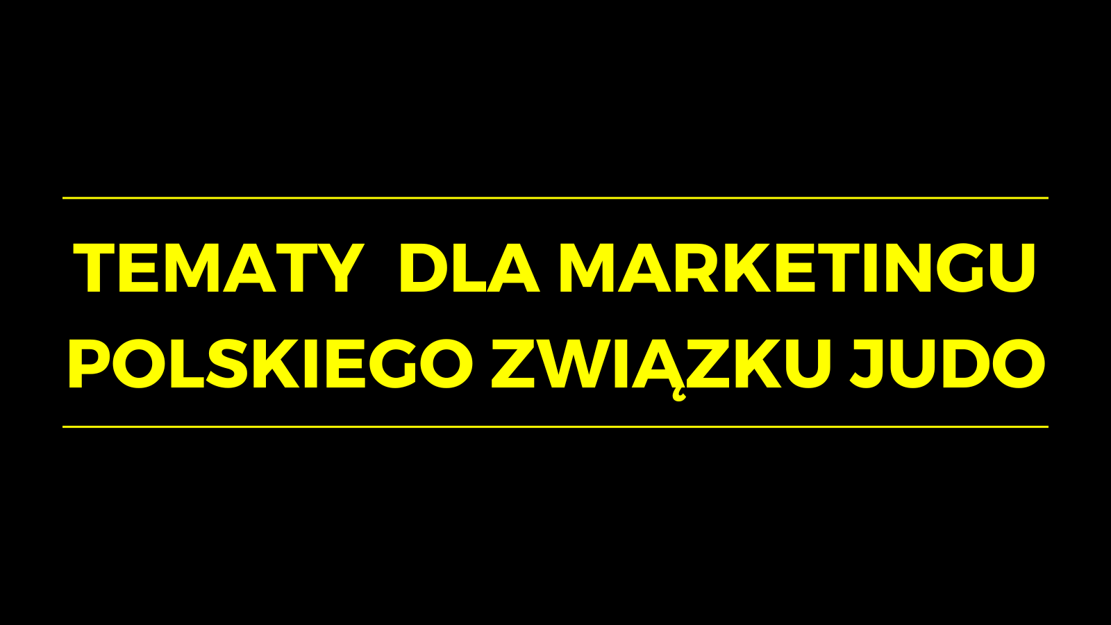 #27: Jak promować judo w Polsce? Propozycje działań (i tematów) dla PZJudo